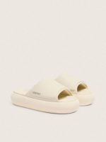 Women's Space-Star slip-ons in white leather - Image 2