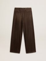 Women's medium-wash cotton pants - Image 2