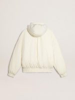 Women's cream padded jacket - Image 6