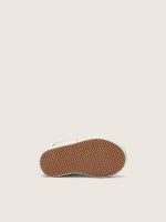 Baby Old School in beige suede with metallic bronze leather star - Image 5