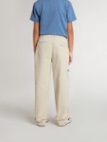 Kids' beige chino pants with multicolor splashes - Image 4