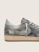 Men's Ball Star LTD in gray denim with black leather star - Image 5