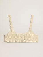 Women's string of pearls top