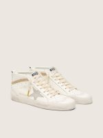 Mid Star with star and heel tab in suede with Swarovski crystals - Image 2