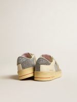 Women's Stardan in suede with sand star and silver Swarovski crystal inserts - Image 4