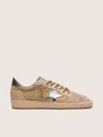 Men's Ball Star LTD in tobacco suede with silver star