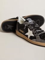 Women's Ball Star in glitter with leather star and metallic leather heel tab - Image 4
