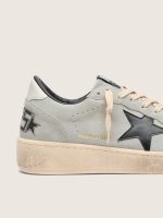 Men's Ball Star in gray suede with black leather star - Image 4