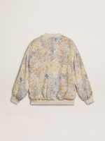 Women's cardigan with floral print and embroidery - Image 6