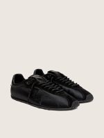Women's Marathon Speed in black satin with black star - Image 2