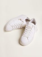 Women's Purestar sneakers with glittery silver heel tab - Image 2