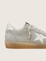 Men's Ball Star in light gray suede with white leather star - Image 4