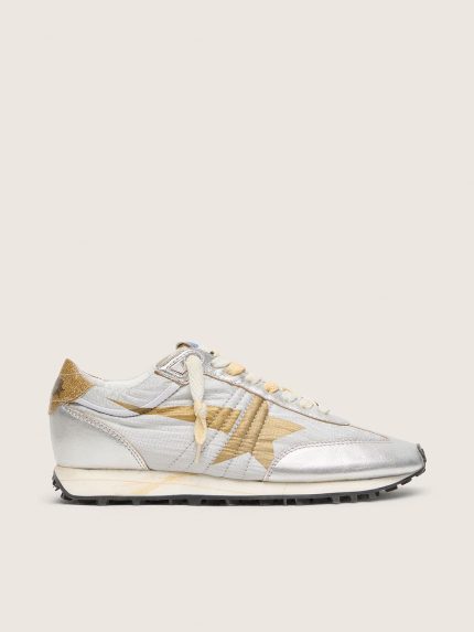 Women's Marathon with silver ripstop nylon upper and gold star