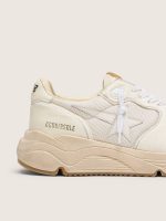 Men's Running Sole in mesh and white nappa - Image 5