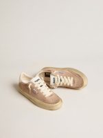 Women's Soul Star in pink suede with milk-white leather heel tab - Image 2