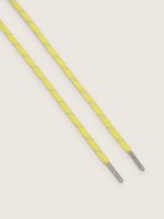 Yellow hiking laces with gray details - Image 3