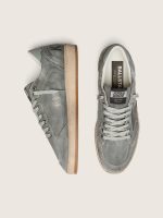 Men's Ball Star LTD in gray denim with black leather star - Image 4