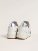 Ball Star with light blue leather star and silver foiled leather heel tab - Image 4