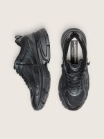 Women's Lightstar with black leather and mesh upper and black star - Image 4