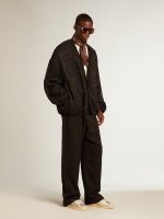 Men's Stardan in suede with sand star and Swarovski crystal inserts - Image 3