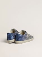 Super-Star LTD in multicolor glitter with silver metallic leather star - Image 4