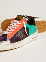 Men's Stardan LAB in patent leather and mesh with rubber star - Image 3