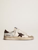 Men's Stardan in nappa and pony skin with brown suede star