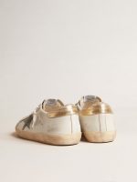 Men's Super-Star with suede star and platinum snake-print leather heel tab - Image 4