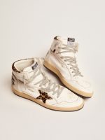 Sky-Star sneakers with signature on the ankle and leopard-print pony skin inserts - Image 2