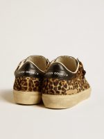 Soul Star in leopard-print pony skin with black nappa leather heel tab and inserts - Image 4