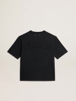 T-shirt in washed black with reverse logo on the back - Jersey Capsule - Image 6