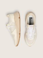 Men's Running Sole in mesh and white nappa - Image 4