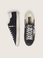 Men's Super-Star in dark blue suede with white star - Image 3
