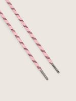 Pink and burgundy hiking laces - Image 2