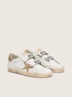 Women's Old School with gold star in laminated leather - Image 2
