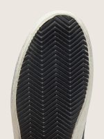 Men's Mid Star in nubuck with black leather star and silver flash - Image 6