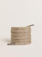 Gold lurex laces