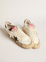 Ball Star in nappa with leopard-print pony skin star and heel tab - Image 2