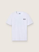 White Star Collection T-shirt with contrasting black logo and star