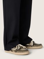 Men's Cruise in military-green canvas with white hiking laces - Image 3