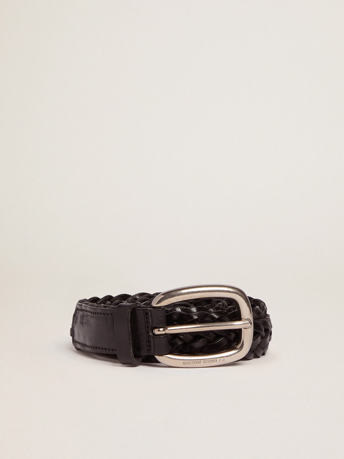 9e9607a212cf34286b783dedcb1263f01a25662ea4edf75e75960acca192b9d6 Women's belt in black leather - Image 1