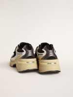 Women's Lightstar in white leather and black mesh with black TPU star - Image 5