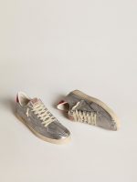 Bio-based Ball Star in metallic silver with silver star and red heel tab - Image 2