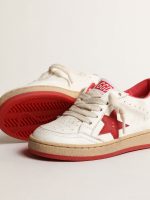 Ball Star Young in nappa with red leather star and heel tab - Image 4