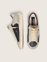 Men's Stardan in suede and leather with leather star and metallic heel tab - Image 4
