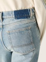 Women's light blue denim jeans - Image 4