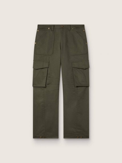 Olive green cargo pants