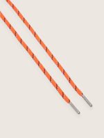 Orange hiking laces with gray and black details - Image 3