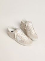 Women's Super-Star LTD in suede with Swarovski crystals and ice-gray leather star - Image 2