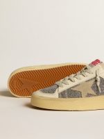 Women's Stardan in suede with sand star and silver Swarovski crystal inserts - Image 3